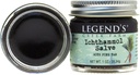 Salve à herbes de la ferme Legend's Creek - Onguent de guérison avec 20 % de sel de dessin d'Ichthammol - Baume naturel pour piques, et éperons - 1 oz - Fait à la main aux États-Unis (Tar de pin d'Ichthammol)