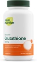 Glutathion Supplement Capsule - Glutathion Vérifié DNA le plus fort réduit - Vegan Friendly, non OGM, sans gluten et sans soja