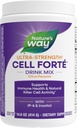 Nature's Way Ultra Strength(1) Cell Forté Drink Mix, IP-6 & Inositol Powder Supplement, soutient la santé immunitaire et l'activité des cellules tueuses naturelles*, Citrus Flavored, Vegan, 14,6 Oz (paquetage May Vary)