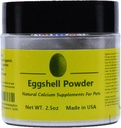 Supplément de calcium pur en coquille d'oeuf de 2,5 oz pour animaux de compagnie - Source naturelle de calcium de la véritable coquille d'oeuf convient pour les aquariums, crevettes, escargots, crustacés, invertébrés, chiens, chats et autres animaux de compagnie