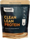 Nuzest - Poudre de protéines de pois - Protéines propres, Poudre de protéines végétales premium, Sans lait, Sans gluten, Sans OGM, Agrouillage de protéines (8.8 Ounce (paquet de 1), Caramel salé)