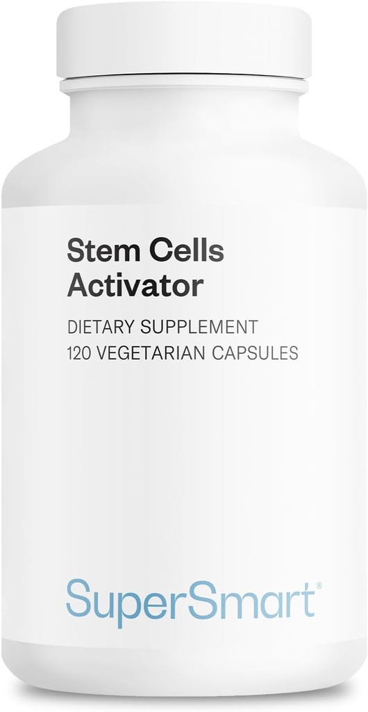 Supersmart Stem Cells Activator (Advanced Formula) - avec Astragaloside, Fuidocan - Supplément de cellules souches naturelles.