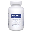 Encapsulations pures CholestePure Plus 120's - Soutient le métabolisme lipidique et la santé cardiaque* - Supplément berbère - avec Citrus Bergamot - Sans gluten et sans OGM - 120 capsules