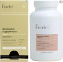 Support Peredel Conception Pack & Hormone Balance Support, Multivitamine Prénatale pour le Bien-Être Fécondité et Supplément Femmes pour soutenir la Santé Féminine, 150 Pills