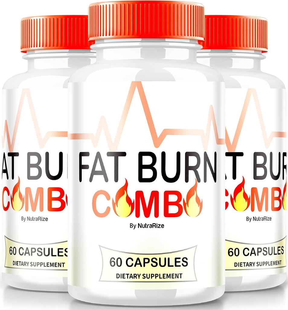 (3 Pack) Fat Burn Combo Capsules, FatBurn Combo Keto Formule, tout naturel supplément de perte de poids pour atteindre corps sain, pilules de fitness Keto, Avis officiels (180 Capsules)