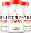 (3 Pack) Fat Burn Combo Capsules, FatBurn Combo Keto Formule, tout naturel supplément de perte de poids pour atteindre corps sain, pilules de fitness Keto, Avis officiels (180 Capsules)