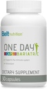 Multivitamine bariatrique – Vitamines et minéraux bariatriques par jour – Capsules de complément bariatrique de 30 mois – Multivitamines non aromatisées nutritives avec fer