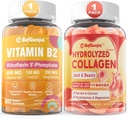 Gommies de vitamine B2 + Gommies hydrolysées sans sucre