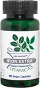 Vitanica Iron Extra, supplément de fer Absorption améliorée avec la vitamine C 500mg, méthylfolate 400mcg, B12 Vitamine 500mcg, Calcium, Dock jaune, Extrait de racine de dandelion et de feuille de neige, végétalien, 60 Capsules