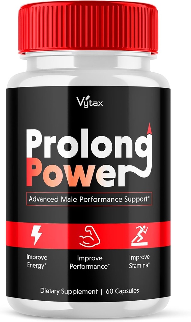 Prolong Power Pills Supplement, Pro Long Power Capsules Homme Plus Advanced Maximum Strength Vitamine Formula Pastilles, Peak Performance Energy Homme Tous les soutiens naturels Capsules Santé (60 comte)