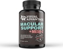 Visual Advantage® Macular Support + Meso-Z – Vitamine des yeux bleu clair avec trois antioxydants pour une protection avancée contre les écrans numériques (60-Count)