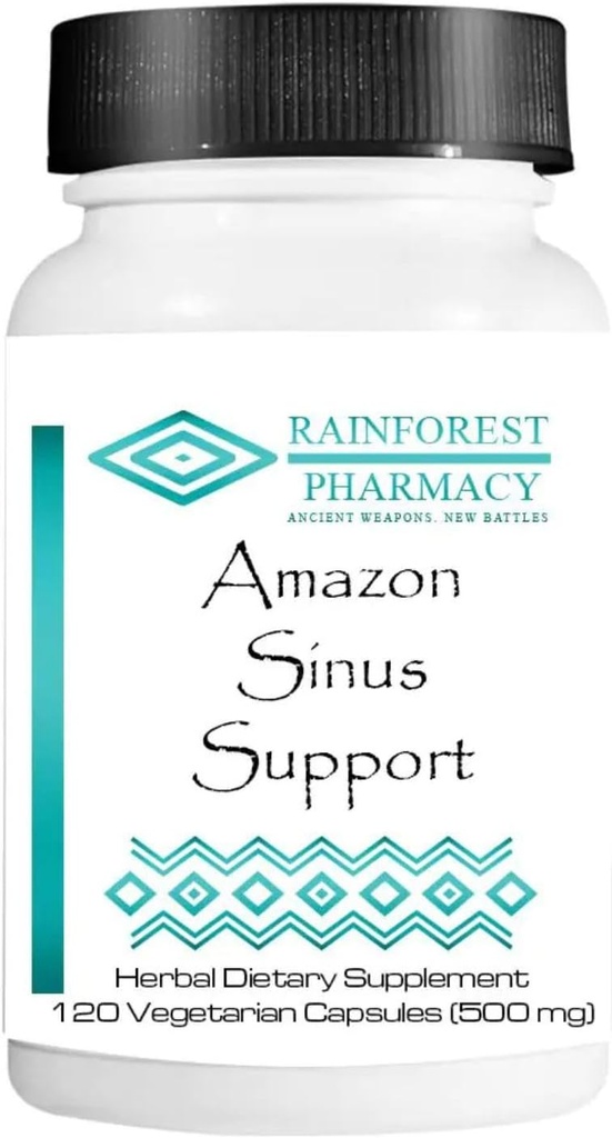 Amazon Sinus Support - 120 capsules végétariennes, 500 mg