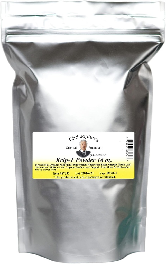 Formules originales de Christophers Kelp-T poudre combinée 16 OZ