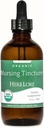 Teinture d'allaitement biologique Herb Lore – Des gouttes de soutien de la lactation liquide pour augmenter l'approvisionnement en lait maternel avec Moringa et Fenouil – Supplément d'allaitement sans fenouil (4 fl oz)
