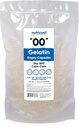 Nutricost Capsules vides Taille 00-500 Capsules de gélatine vides claires - Certifié Casher, Non-OGM, Sans soja, Sans gluten