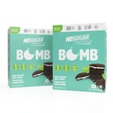 Pas de tasses de kéto sucre, menthe de chocolat, 60 tasses - Diabétique sans danger, faible teneur en glucides (1g), sans sucre (0g) Kéto gras collations de bombe avec 7g gras sain - sans gluten, tous naturels, non-OGM