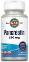 KAL Pancreatin 350mg, Enzymes digestifs pour les femmes et les hommes, Enzymes pancréatiques pour le soutien de la santé digestive, sans gluten, non OGM, désintégration rapide, garantie de 60 jours, 100 portions, 100 comprimés