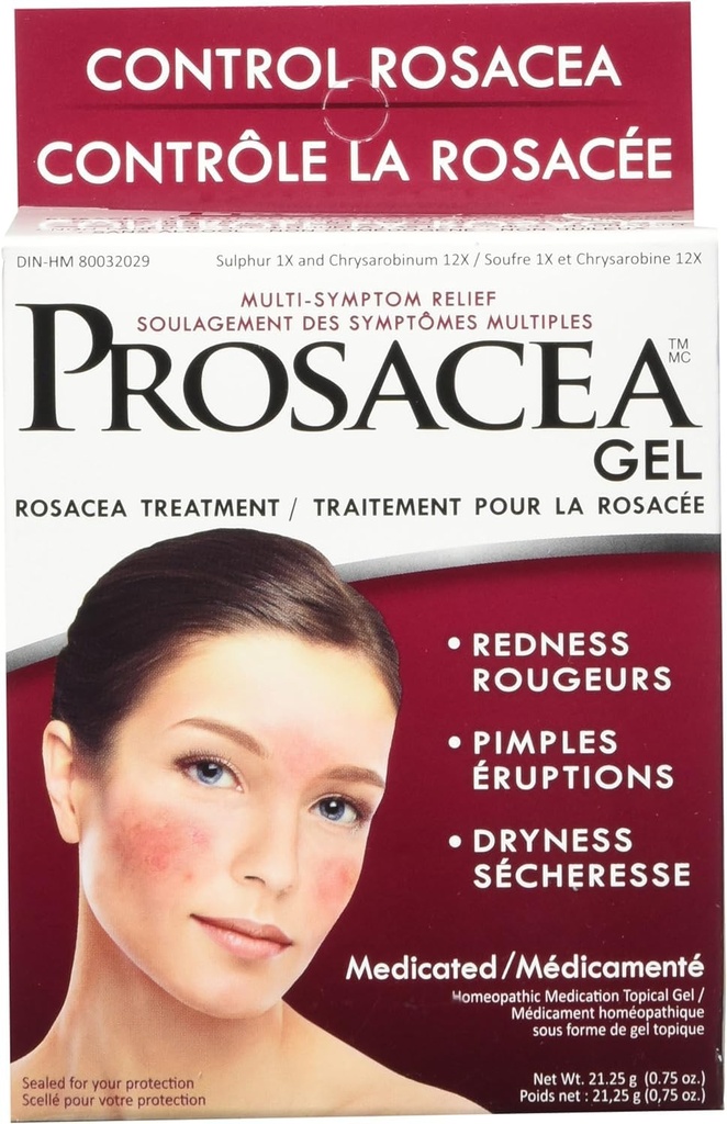 Prosacea Rosacea Gel de traitement, 0,75 Ounce de Psoriasin