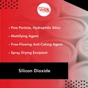 Poudre de dioxyde de silicium en vrac 25 lb - Sipernat 22S Silice précipitée broyée de qualité pharmaceutique - Agent anticaqueur à absorption d'humidité - Excipient de séchage par pulvérisation