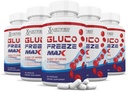 (5 Pack) Glucogel Max Formule avancée 1295MG 300 gélules