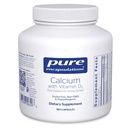 Encapsulations pures Calcium avec vitamine D3-- Supplément alimentaire pour soutenir la santé des os, des colonies et des maladies cardiovasculaires*