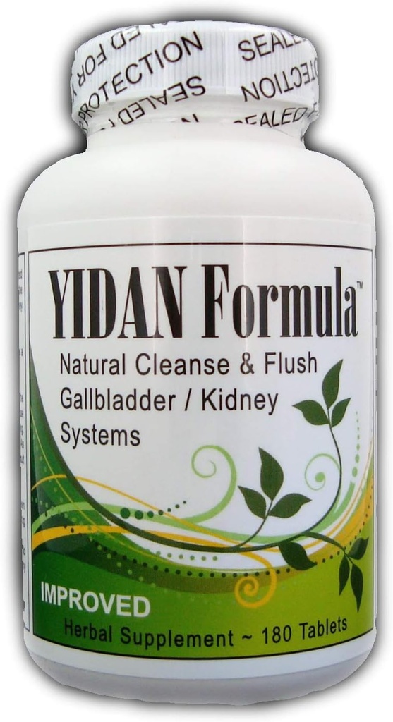 Gallbladder & Kidney Cleanser. Dissolve & Flush Supplement for Gallstone and Kidney Stone Dissolving with a Unique Proprietary Formula. 180 Tablets.