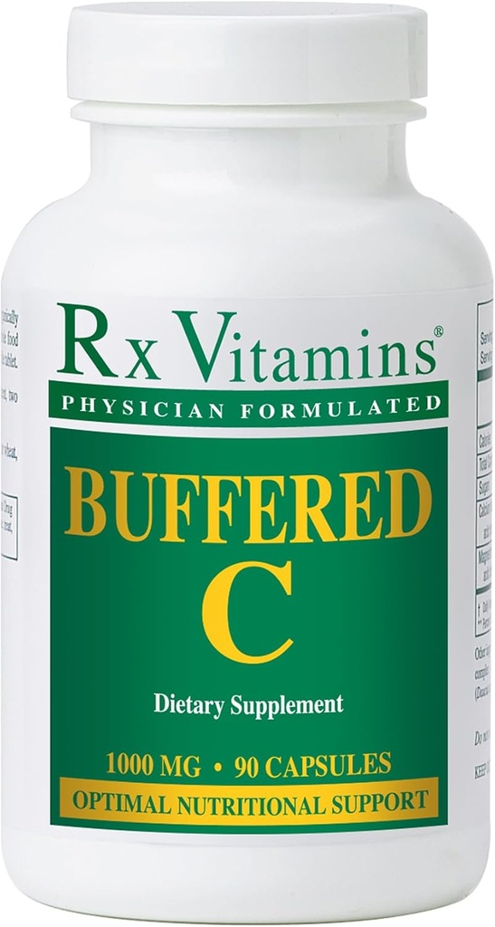 RX Vitamins - Buffered C 500 mg 90 caps [Health and Beauty]