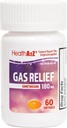 SantéA2Z® Siméthicone de dégazage 180mg=Soulagement de l'estomac et de l'essence=Anti flatulence=Soulage le gaz rapidement (60compte (paquet de 1))