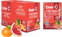 Ener-C Tangerine & Grapefruit Multivitamin Drink Mix, 1000mg Vitamin C, Non-GMO, Vegan, Real Fruit Juice Powders, Natural Immunity Support, Electrolytes, Gluten Free, 1-Pack of 30