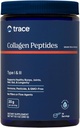 Trace Minerals Collagen Peptides - Soutien aux os et aux articulations sains - Supplément de collagène Aide cheveux, ongles et peau forts - Supplément de poudre Soutient la santé Gut - Sans saveur, 286g (14 portions)