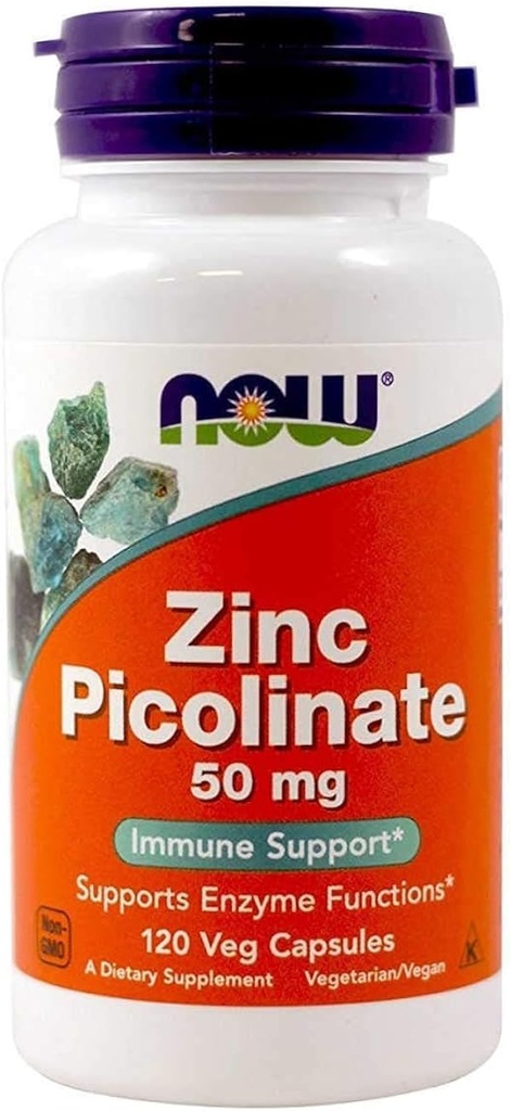 Aliments - Zinc Picolinate 50 mg, 120 capsules