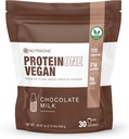 NutraOne ProteinOne Vegan Plant-Based Protein Powder Vegan Protein Powder, Dairy-Free, Pea and Rice Protein (Chocolate Milk)