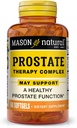 MASON NATURAL Prostate Therapy Complex with Saw Palmetto, Nettle Root & Pumpkin Seed Oil - Supporte une fonction de prostate saine*, 60 Softgels