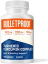 Étanche à bulles Curcumine complexe d'inflammation curcuma Réponse Softgels, 60 Compte, supplément kéto pour le soutien articulaire et l'inflammation, antioxydant support, emballage mai Varier