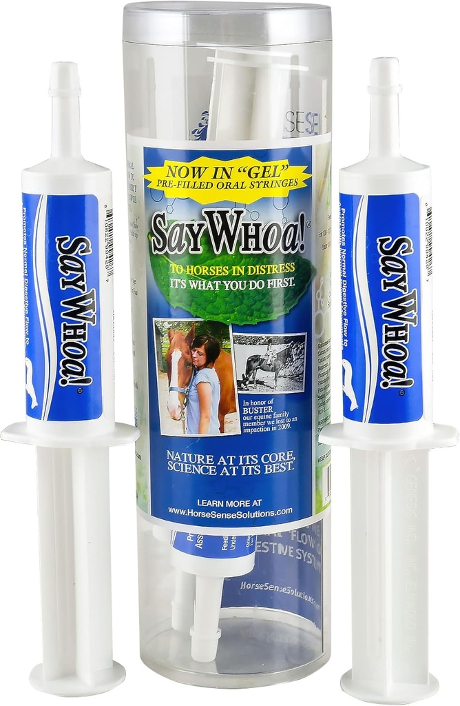 pour les chevaux en détresse: favorise le flux digestif normal, bleu, 4Wx10L