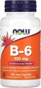 Now Foods B-6 100mg 100 Capsules