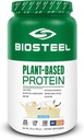BioSteel Poudre de protéines végétaliennes - Vanille, NSF pour le sport, 1,8 lb, 22g Protéines, 25 portions - Poudre de protéines végétales avec riz brun, pois et graines de citrouille - Poudre de protéines végétales premium