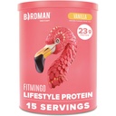 BIRDMAN Fitmingo Poudre de protéines végétales avec Inositol, collagènes, acide hyaluronique et vitamines.
