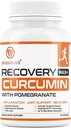 Recovery MAX+ Turmeric/Curcumin Supplement - Supporte le cœur, le cerveau, le système immunitaire, les articulations, le foie, la santé des colonies – Formule brevetée - Jusqu'à 285x Plus Absorption - Sans gluten + Vegan - 60 Capsules