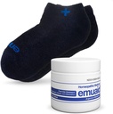 Emuaid Nail Fongus Bundle Force régulière avec des chaussettes ioniques argentées