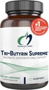 Conceptions pour la santé Tri-Butyrine Supreme - Acides Butyriques 3-en-1 (Butyrate) Postbiotiques pour Gut Health & Gut Permeability Support - Supplément d'Hommage à l'innovation odor-minimisante (60 Softgels)
