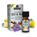 Natures Réponse Vitamine D3 et K2, 0,5 oz - Extrait liquide gouttes buvables - Soutient la santé immunitaire, osseuse et cardiaque - dans une huile d'olive délicieuse, huile de romarin et base naturelle de citron