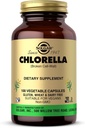 Solgar Chlorella - 100 capsules végétales - Absorption maximale - Non-OGM, végétalien, sans gluten, casher - 100 portions