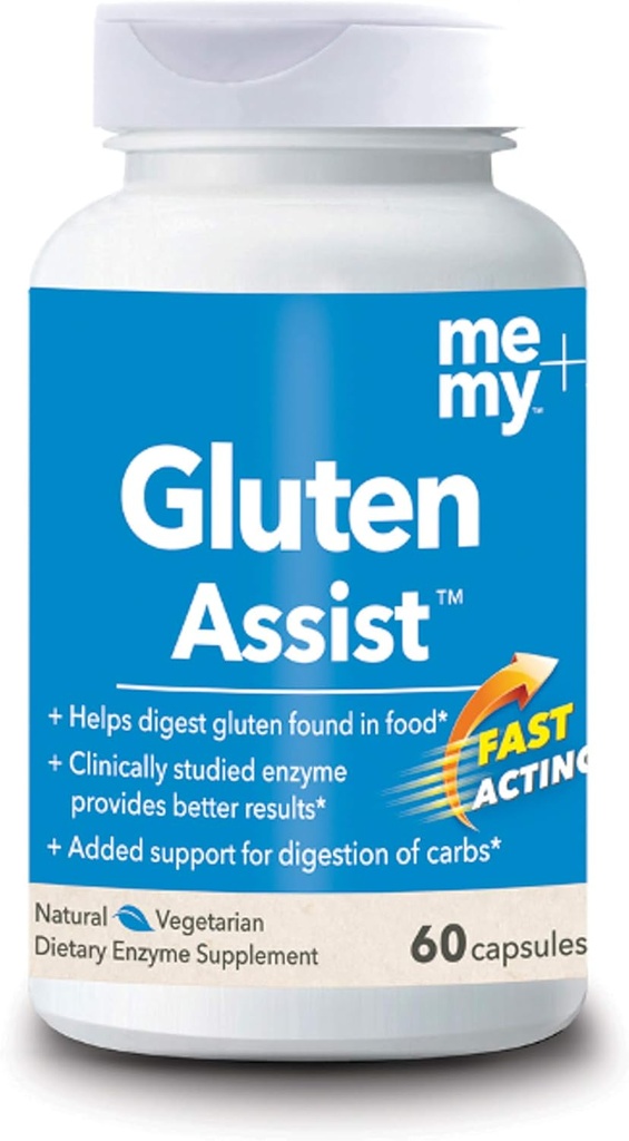 Moi et mon - Gluten Assist, vous aidant à donner du gluten le boot, 60 capsules