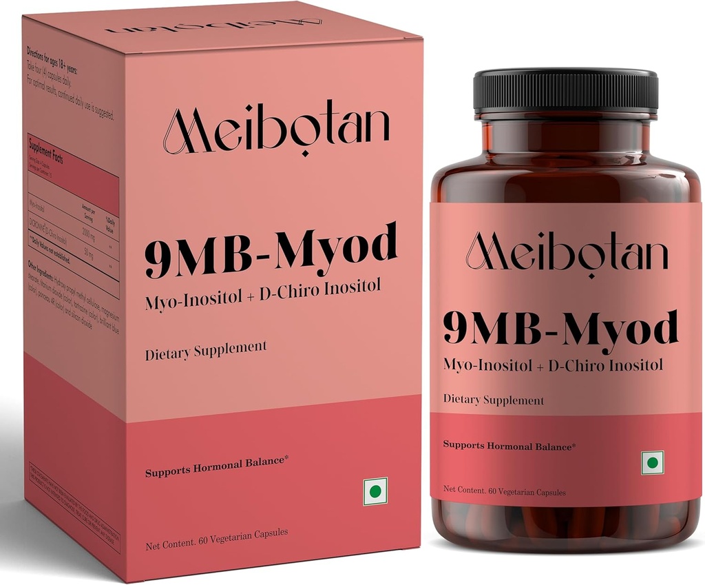 PCOS PCOD Supplément Myo-Inositol et D-Chiro Inositol.