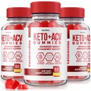 NutraRize (paquet de 3 KetoKandies Keto+ACV) Gummies pour perte de poids, supplément de force maximale, Keto Kandies Commentaires (180 Gummies)