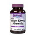 Bluebonnet Nutrition Calcium sans lait 1 200 mg plus vitamine D3 400 UI - haute puissance, absorption maximale d'os sains et supplément de soutien de santé immunitaire, sans gluten, sans lait, 60 softgels