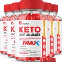 (5 Pack) Lifetime Keto Max Gummies - Official Formula, Vegan, Non GMO - Lifetime Keto Plus acc Gummies, Life Time Gummies with Lifetime Gummies , Vitamin B12, Beet Root, Pomegranate (300 Gummies)