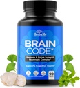 Brain Code Nootropic Brain Supplement for Memory and Focus | Supports Cognitive Health & Mental Clarity, Enhance Concentration | 90 Capsules