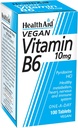 Aide à la santé Vitamine B6 (HCl pyridoxine) 10mg 100 Comprimés